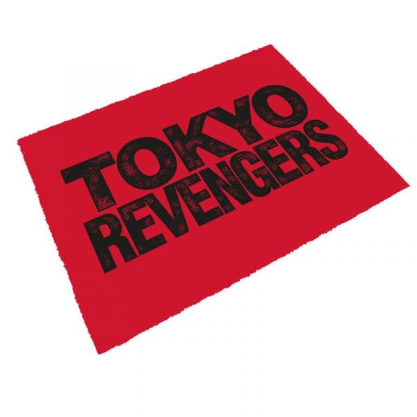 SD Toys Tapete de Porta Tokyo Revengers Logo Vermelho 60x40cm