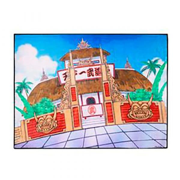 Tapete SD Toys Poliéster Multicolor Tenkaichi Budokai Dragon Ball 80x60cm