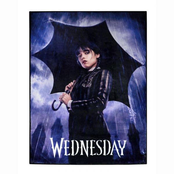 SD Toys Tapete Interno Wednesday Umbrella Multicolor 80x60 cm