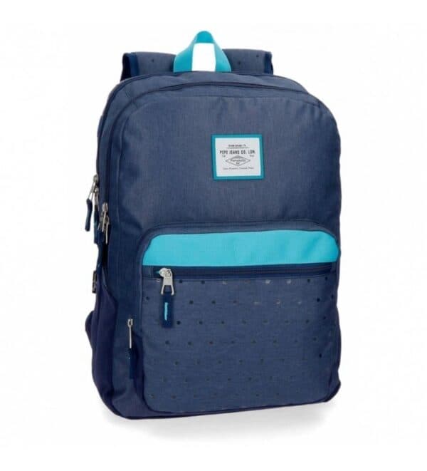 Pepe Jeans Mochila 44 cm Duplo Zíper