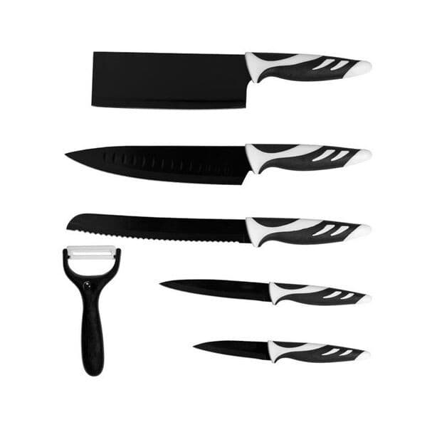 Cecotec Conjunto de Facas 6 Peças Top Chef Black - 01024
