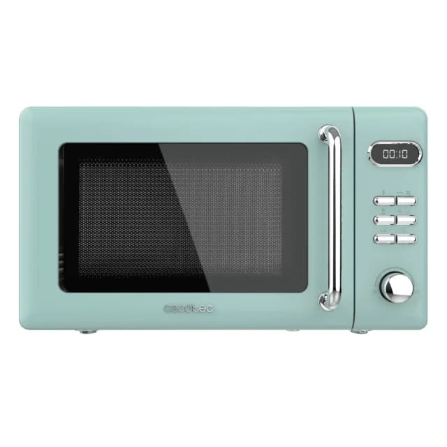 Microondas Cecotec Proclean 5110 Retro com Grill 700W 20 Litros Verde