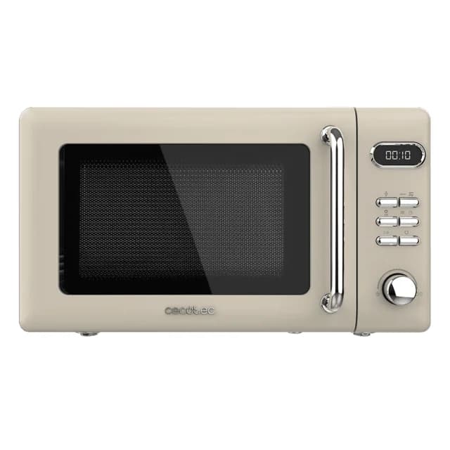 Microondas Cecotec ProClean 5110 Retro com Grill 20L 700W Bege