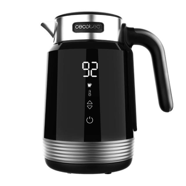 Cecotec Chaleira Elétrica ThermoSense 600 Touch Black