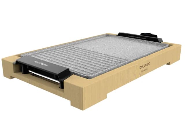 Grelhador Eléctrico Cecotec Tasty&Grill 2000 Bamboo MixStone 2000W