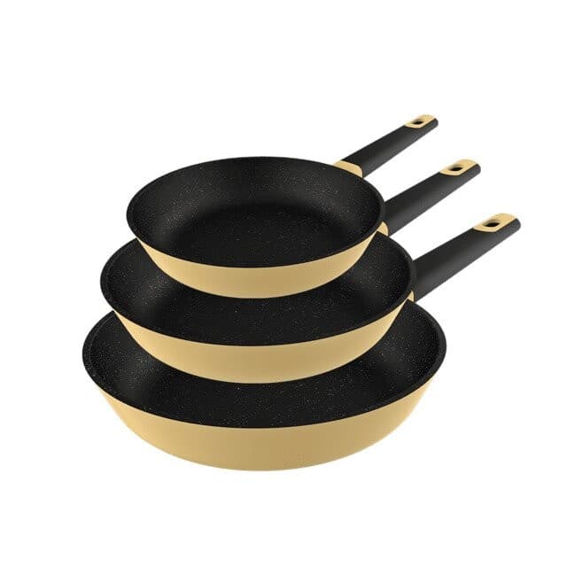 Polka Conjunto Frigideiras Experience 18-22-26 Bucket Set Vulcano