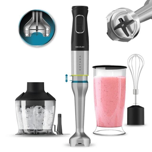 Cecotec Varinha Mágica 03961 1200W Aço Inoxidável