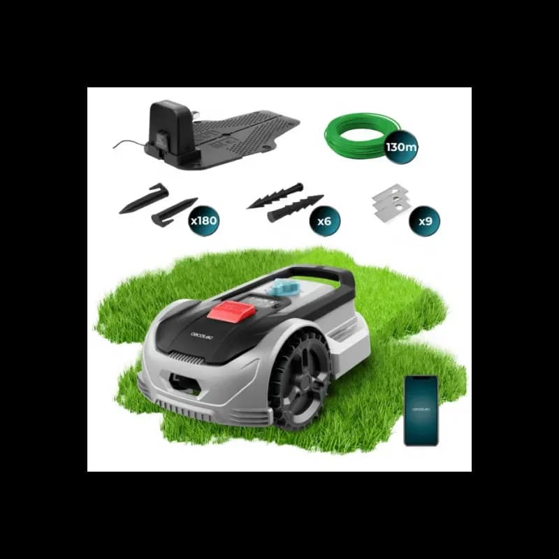 Cecotec Robot Corta-Relvas Conga GrassHopper 500 Connected