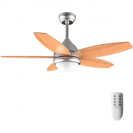 Cecotec Ventilador de Techo Energysilence Aero 495 55W 5 Aspas Reversibles 106cm 3 Velocidades