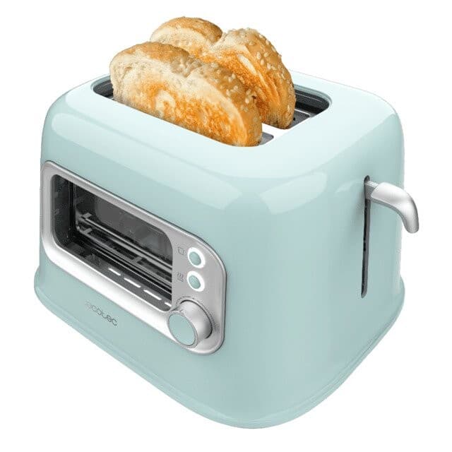 Cecotec Tostadora Vertical Retrovision Blue - 8435484080392