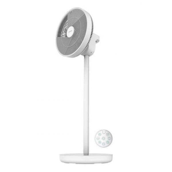 Cecotec Ventilador de Pie Energysilence 2600 Sunflower Portable 22W 16 Aspas 12 Velocidades