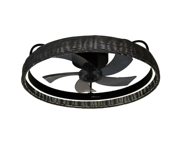 Cecotec Ventilador de Teto EnergySilence LampAero 600 Preto com Luz