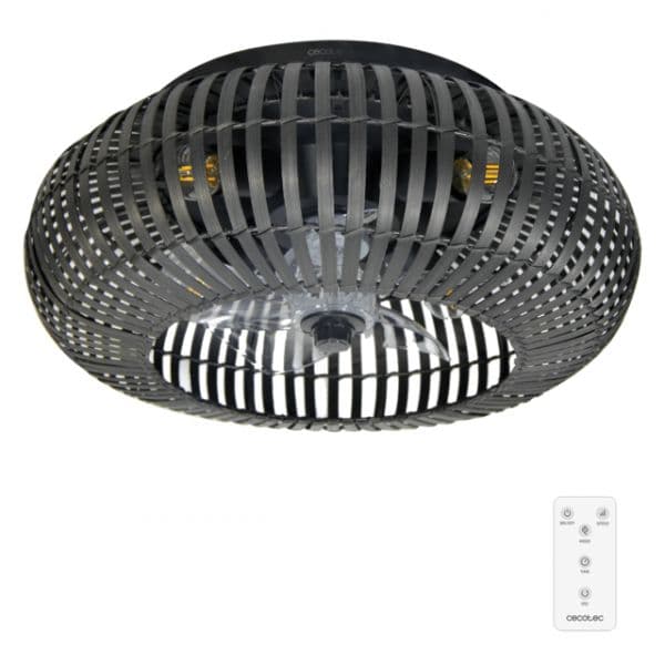 Cecotec Ventilador de Teto EnergySilence LampAero 600 Natural DarkWood