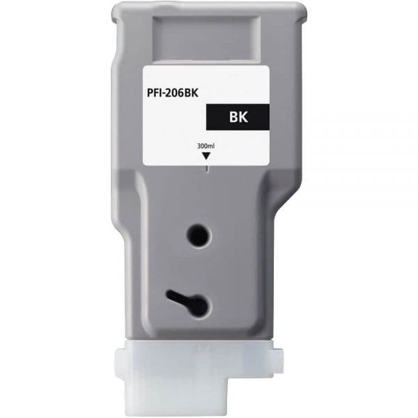 Tinteiro Canon PFI206BK Preto Compatível