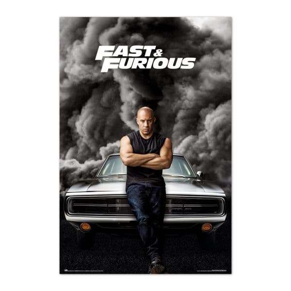 Grupo Erik Póster Fast & Furious 91.5x61cm