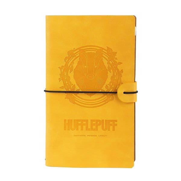 Grupo Erik Caderno de Viagem Harry Potter Hufflepuff Amarelo