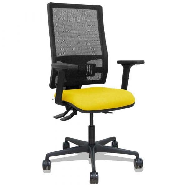 Piqueras y Crespo Cadeira de Escritório Bormate Amarelo