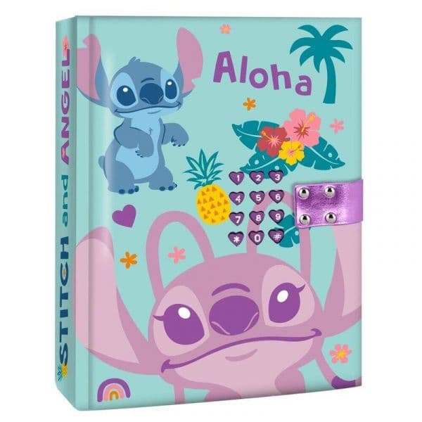 Kids Licensing Diário Secreto de Código Disney Stitch
