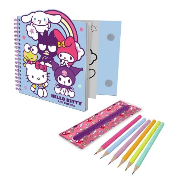 Kids Licensing Caderno de Atividades com Estojo Removível