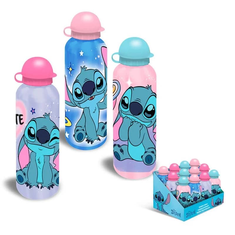Garrafa de Alumínio - Stitch 500ML (Sortido)