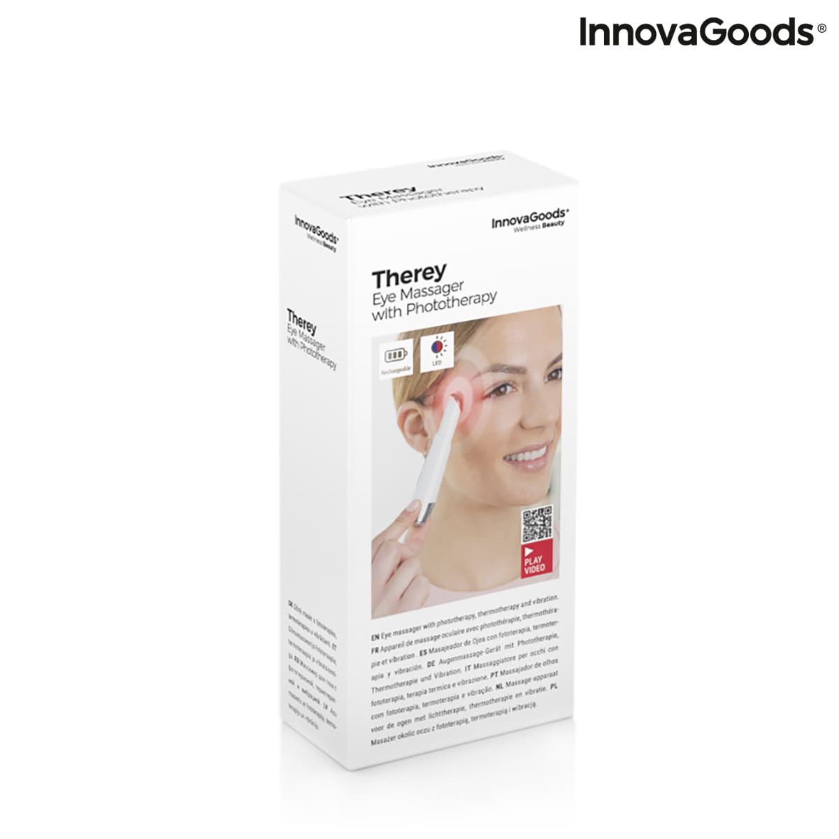 InnovaGoods Massajador Ocular Anti-Envelhecimento Therey