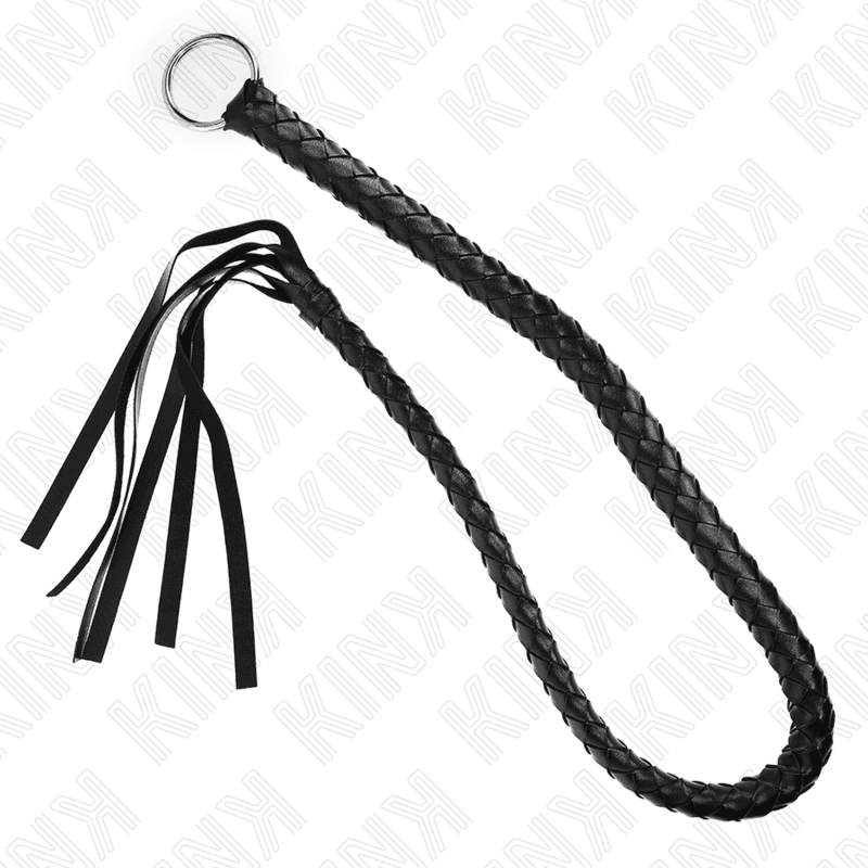 Kink Chicote de Serpente com Anel de Mão Preto 65 cm