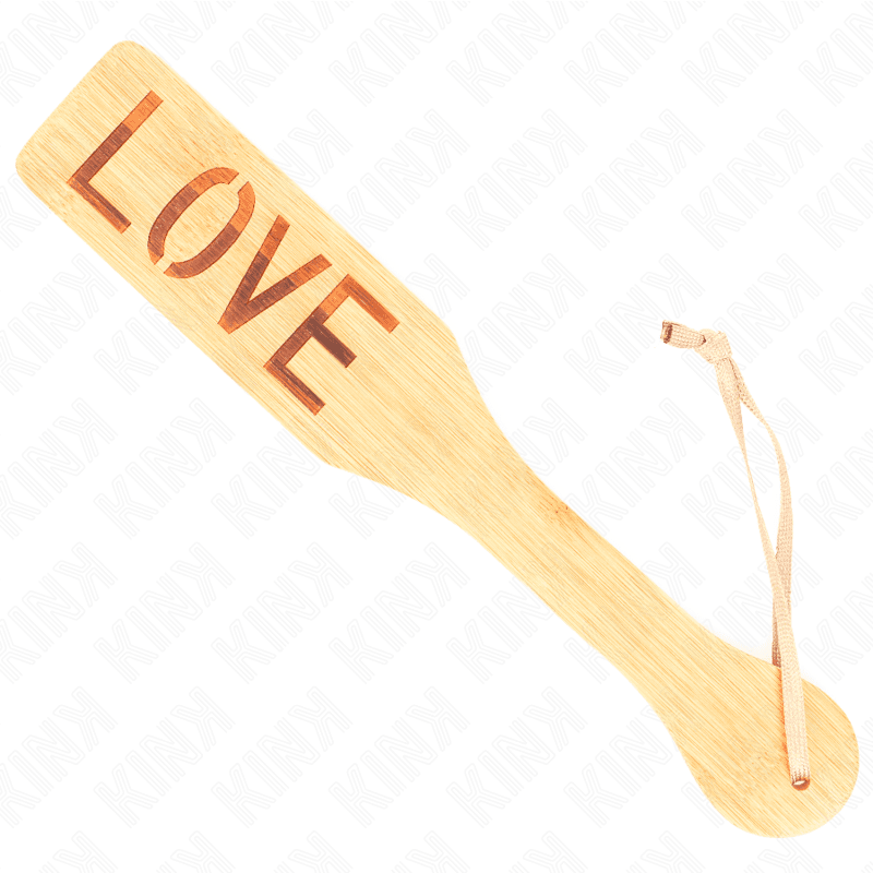 Kink Paleta de Bambu Palavra Amor 32 x 5,5 cm - D-240726