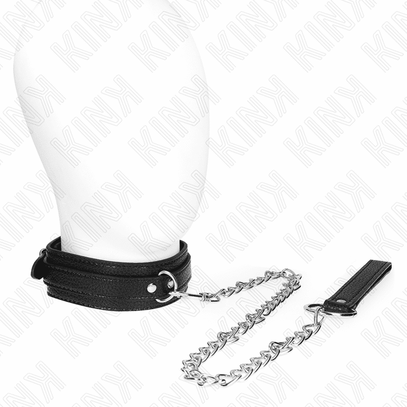 Kink Colar Padrão Serpente com Trela 65 cm