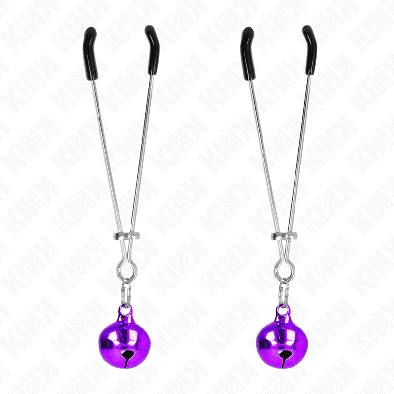Kink Pinças de Bino Fina Roxo 7 cm