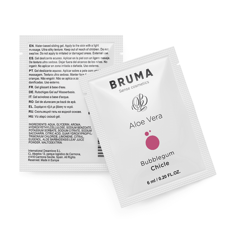 Bruma Gel Lubrificante Pastilha Elástica 10 6ml