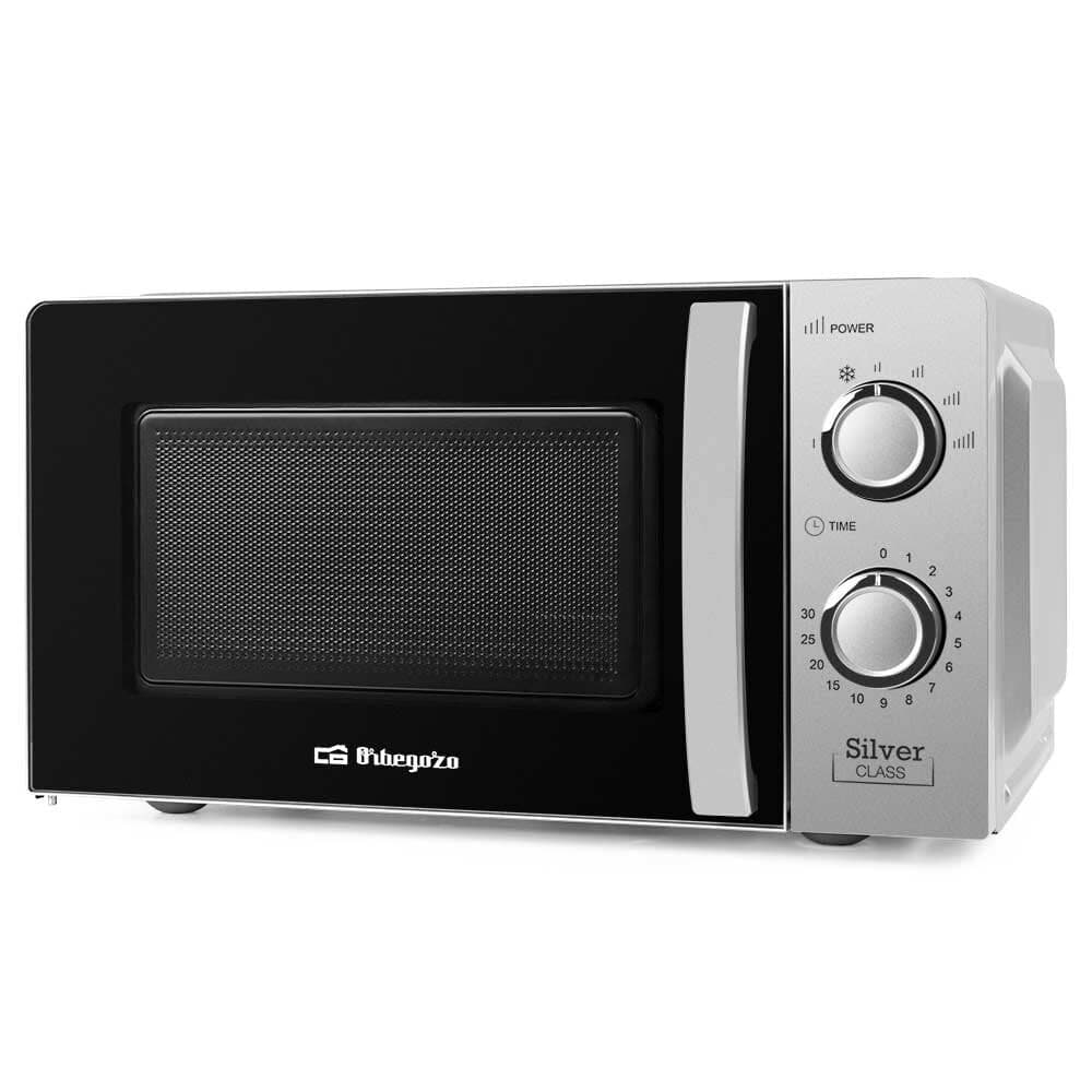 MICRO ONDAS ORBEGOZO - MI 2118 - 20LTS - SILVER