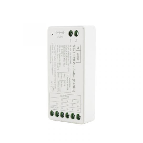 Ledme Controlador regulador LED RGB/RGBW/RGB+CCT