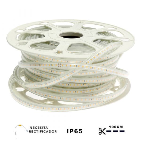 Ledme Fita de LED 220Vac Smd2835 Fast 14,4W/m 3000K