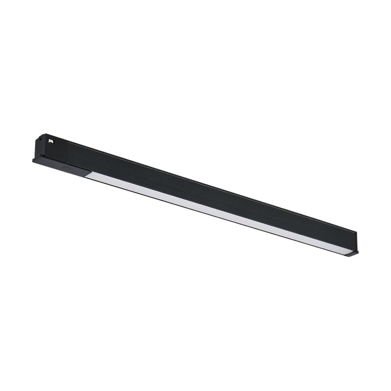 Projetor LED Lounge Serie 16mm 10W para carril Magnética Negro 48V 4000K