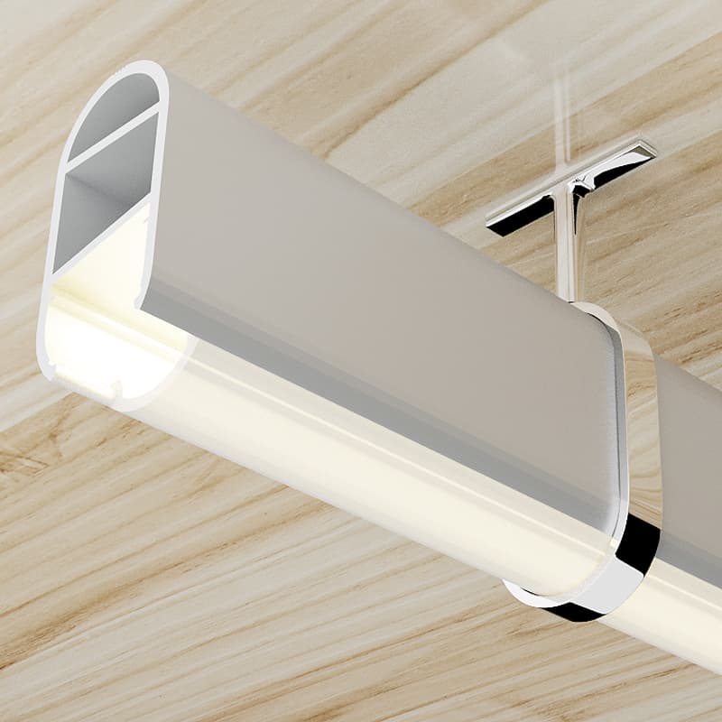 Suporte Intermédio para Perfil INK