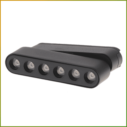 Projetor Led Care 6W Calha Magnética Preto 42V CCT