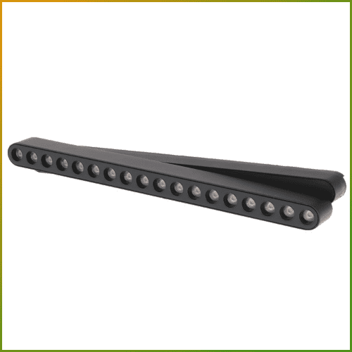 Foco Led Care Serie 5Mm 16W Calha Magnética Preto 42V