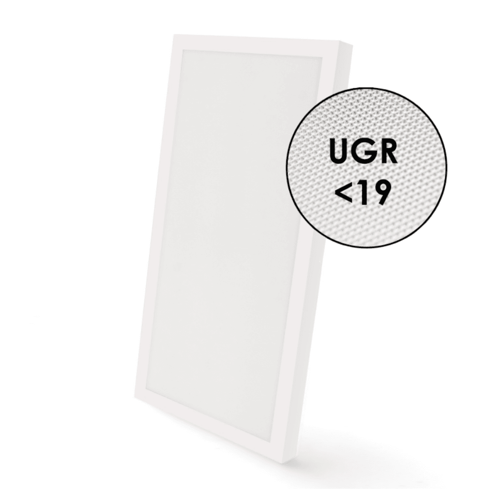 Painel LED de superfície Retangular Série Home 60X30 24W CCT