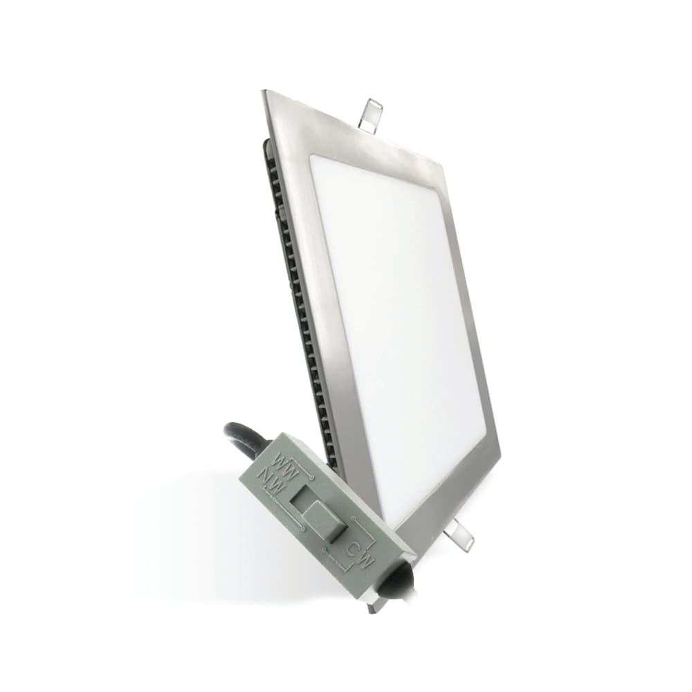 Painel LED Redondo Níquel 12W CCT