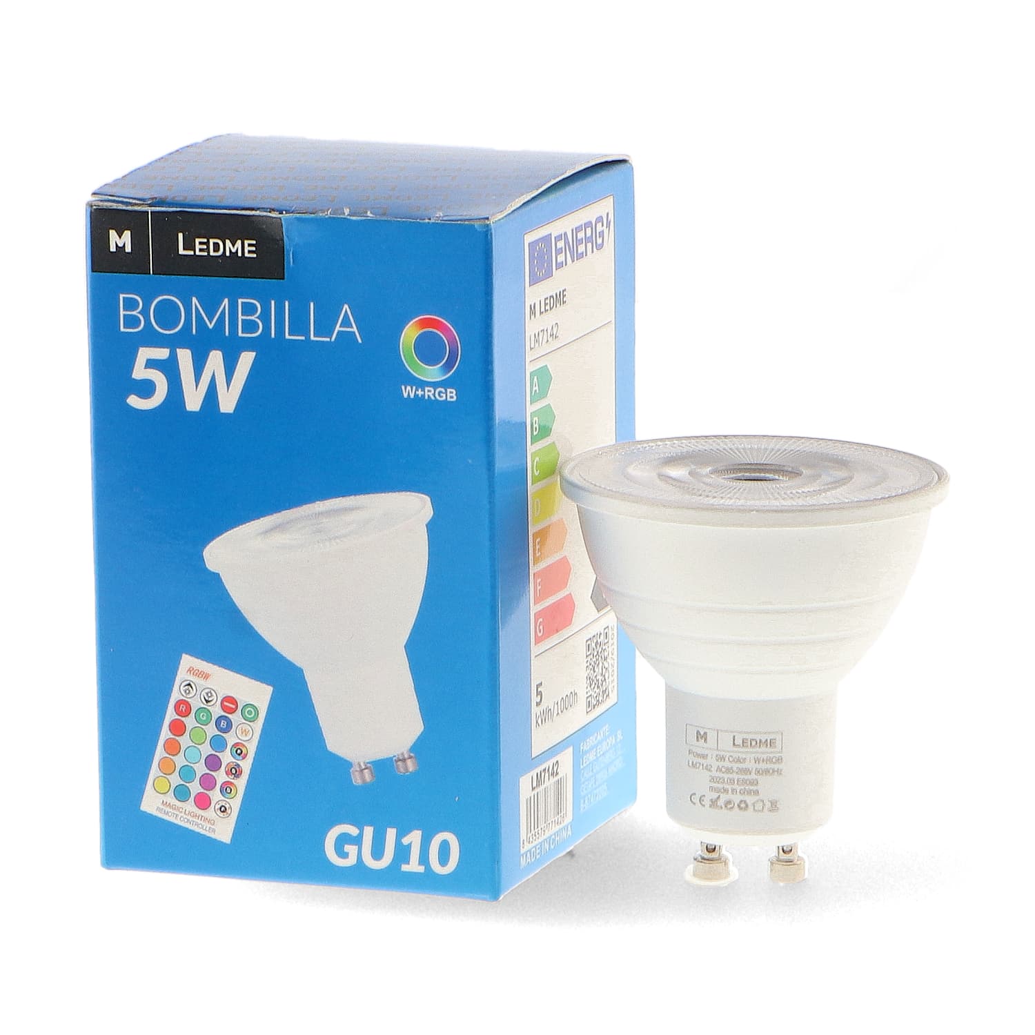 Lâmpada LED Colors GU10 5W RGBW