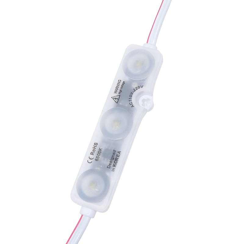 LED ME Conjunto de 20 Módulos de 3 LED Smd Samsung 12V Dc 1.2W 6500K