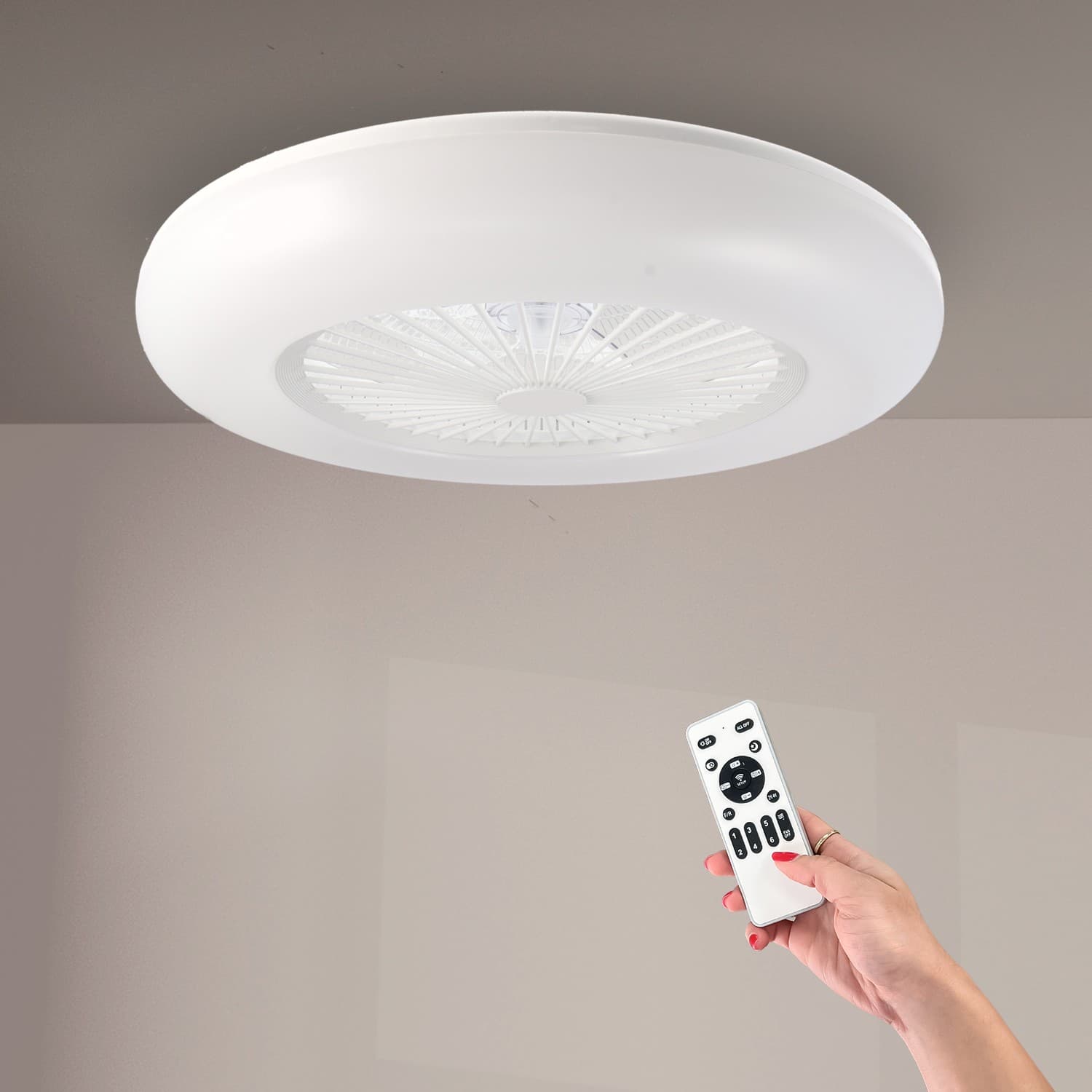 Ledme Ventoinha de Teto LED Aero Cct