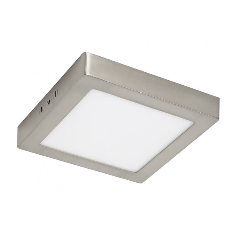 Plafon LED Branco Madeira Quadrado 24W CCT