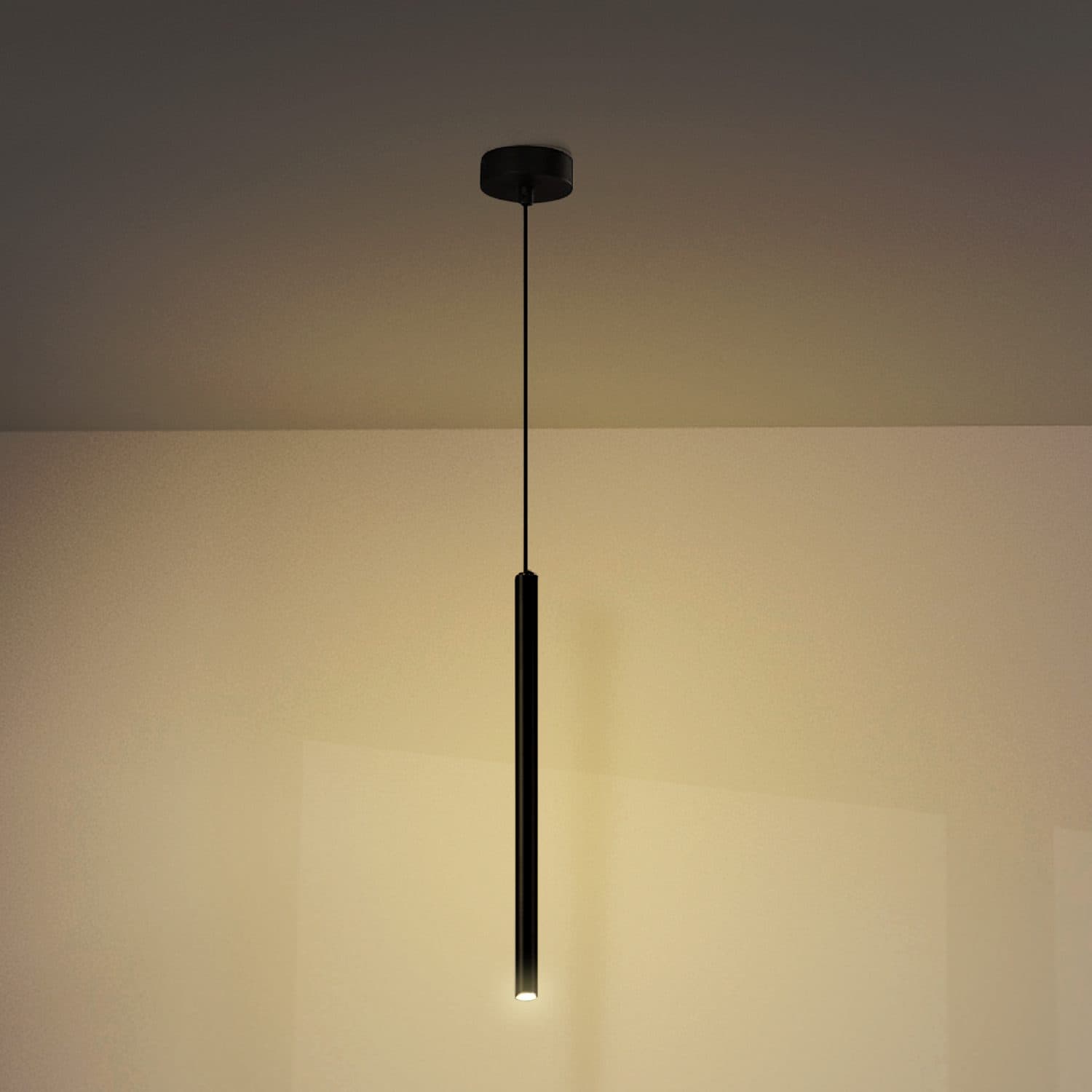Lâmpada de teto LED Black Street 3W