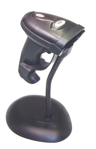 Posiflex Scanner 10POS Lector de códigos de barras portátil 1D Laser Negro