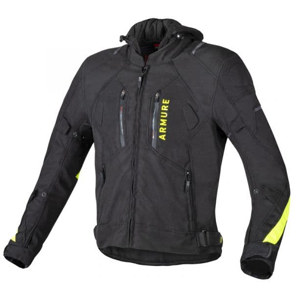 Armure Casaco Ranko Waterproof V2 Black Yellow Fluo Xs