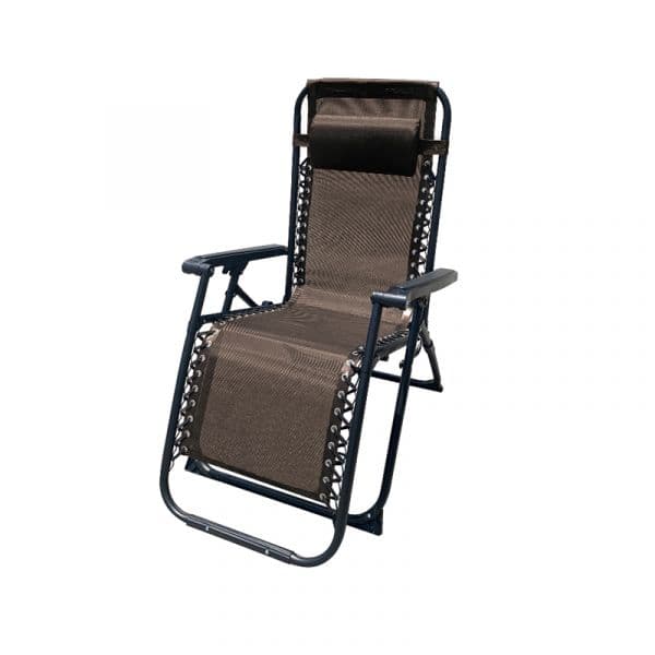 Marbueno Espreguiçadeira Dobrável Modelo 10007 90x66x108cm Marrom