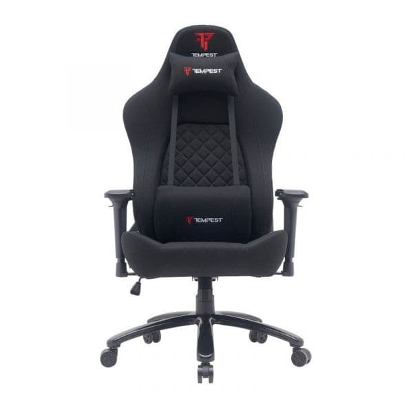 Cadeira Gaming Tempest Thickbone Tecido Respirável Preta