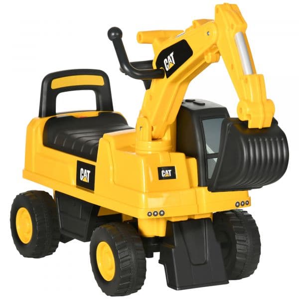 HomCom Escavadora para Crianças 370-261V00YL Amarelo