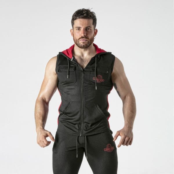 Locker Gear Colete Hoody Vermelho 36 S